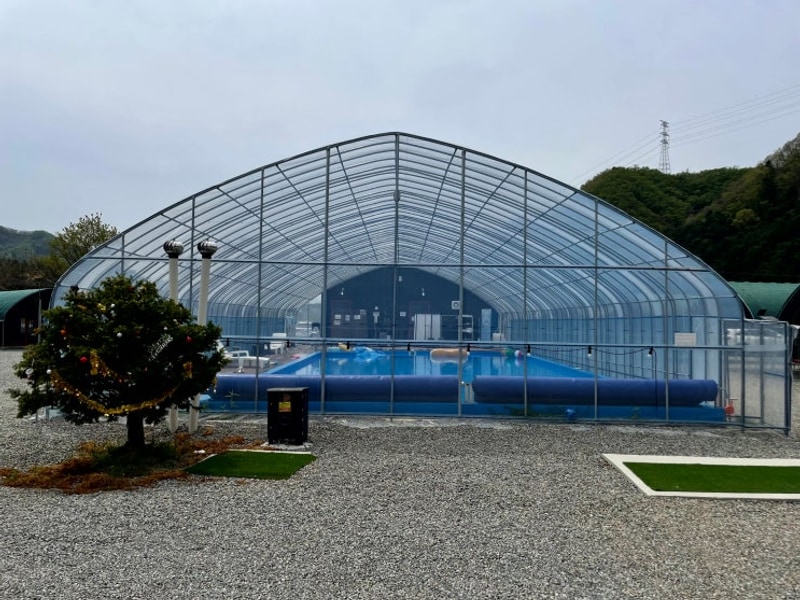 사계절 힐링 캠핑, 가평물멍캠프 리뷰｜온수풀+계곡...