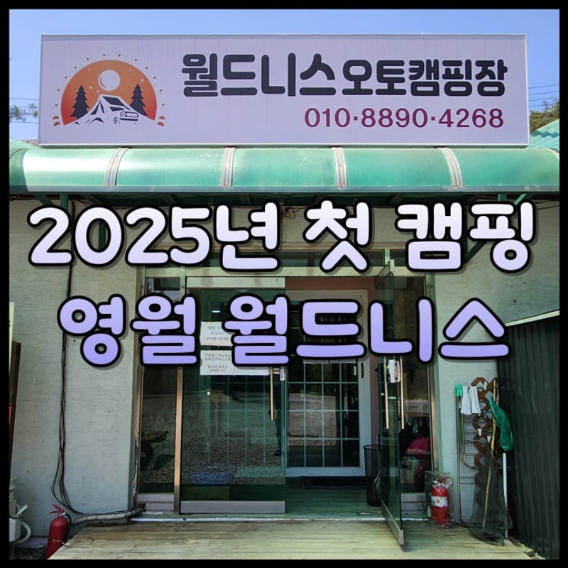 [일상]영월 월드니스오토캠핑장 C사이트 캠핑 후기 - 프라이빗...