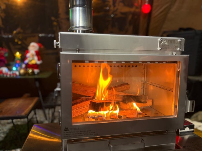 화목난로, 스노우피크 세퍼레이트IGT, 홍천 오도치 캠핑장