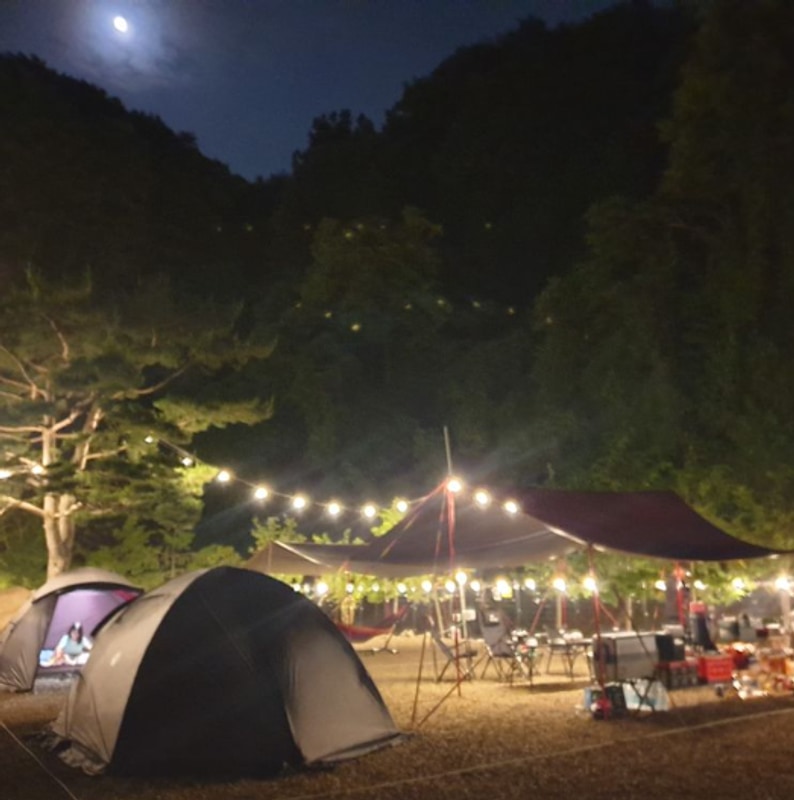 조용하고 편안한 시간을 보낼수 있는 경주 양남 라라캠핑장