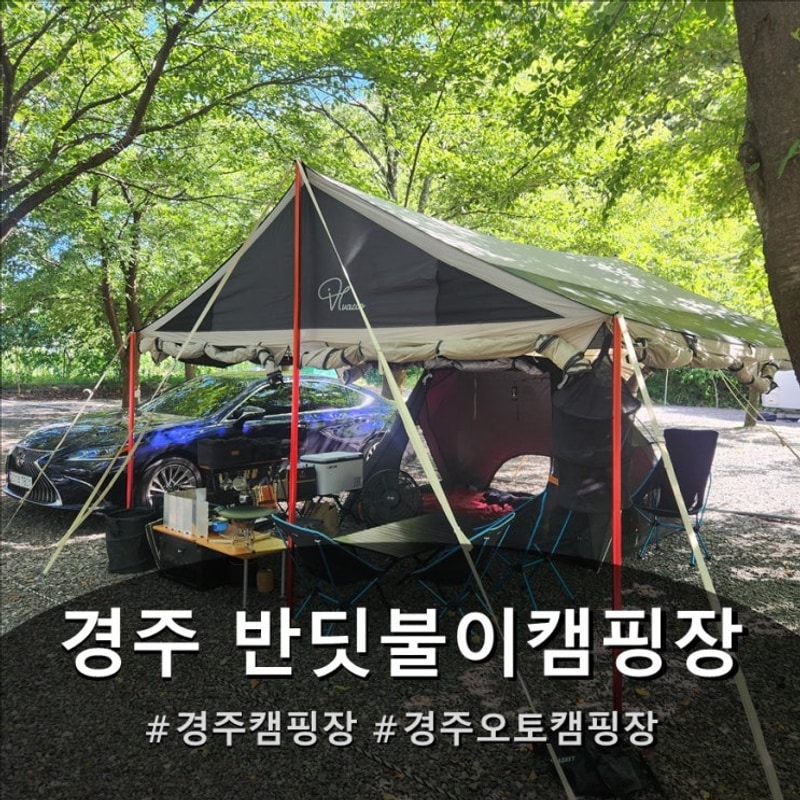 경주오토캠핑장 경주키즈캠핑장은 반딧불이캠핑장 M 사이트...