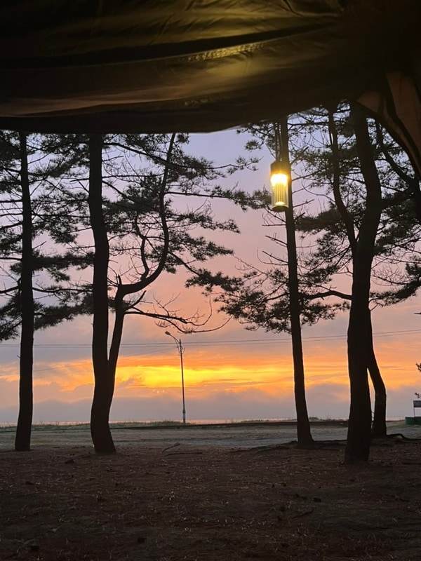 [태안캠핑] 석갱이 오토 캠핑장 _ 우중캠핑, 바다캠핑