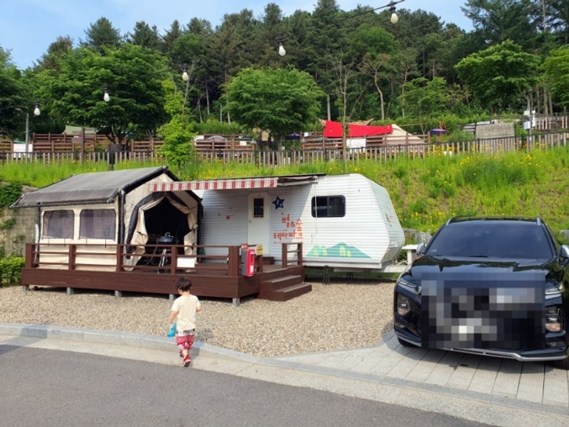 경기북부 소요 별앤숲 테마파크 카라반I 방문기