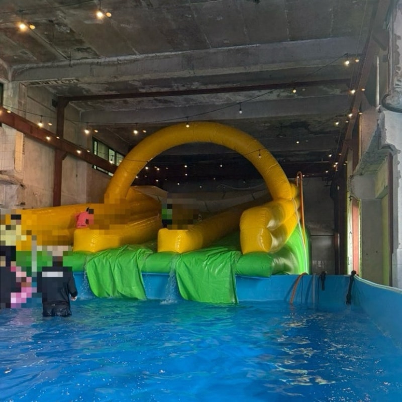 논산 [더코지캠핑장]2탄 / 여름시즌 수영장 오픈 / 아이랑 가기...