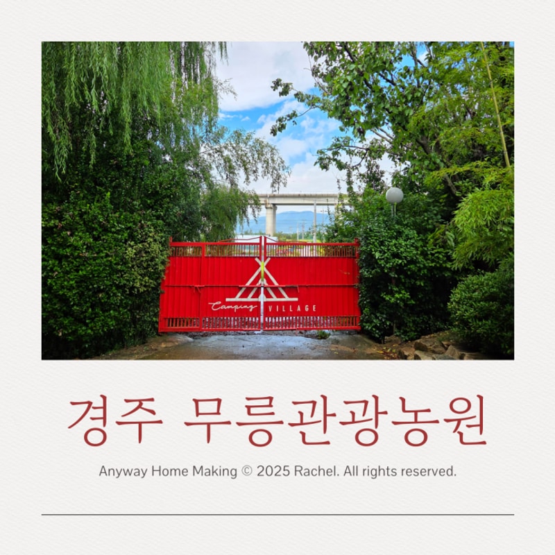 경주 무릉 수목원 무릉 관광농원 캠핑장 C3