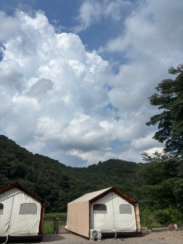 호랑이캠핑 가평점 / 서울 근교 20만원대 깔끔한 글램핑장 추천