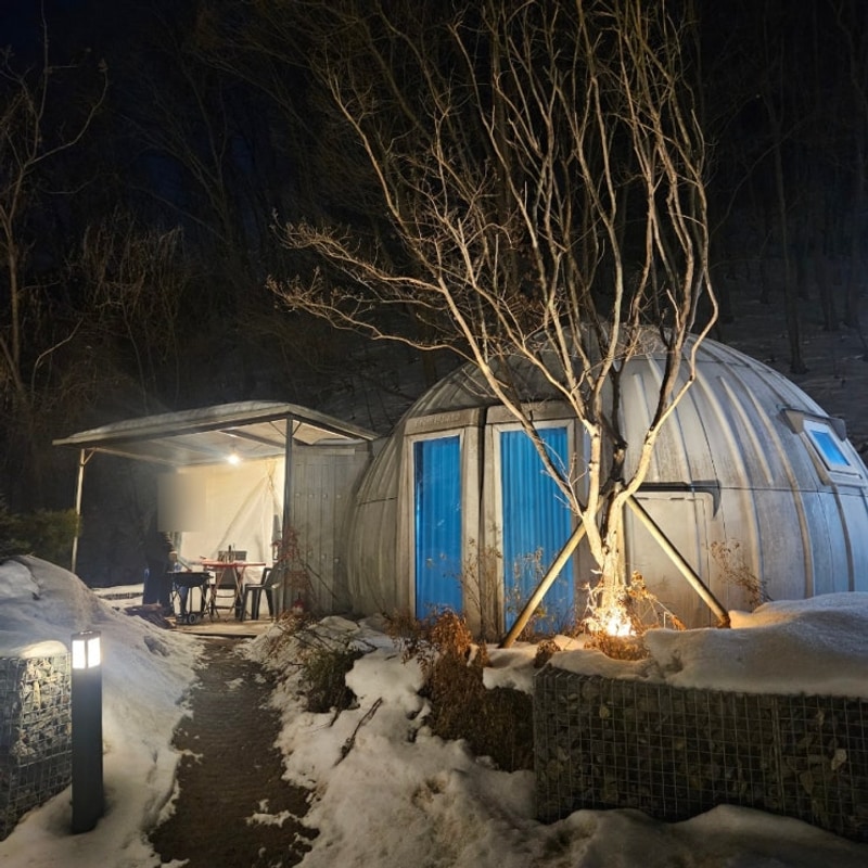[용인/처인구] 따뜻한 겨울글램핑장 햇골글램핑 후기