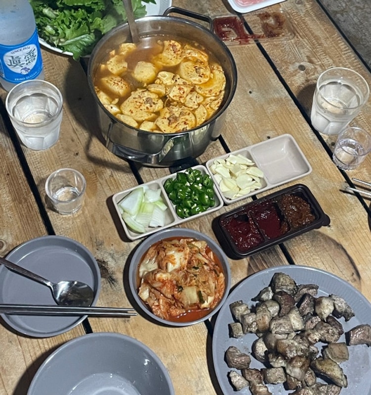 수원 솔내음캠핑장 1박 글램핑ㅣ평택 포승 대형 카페...