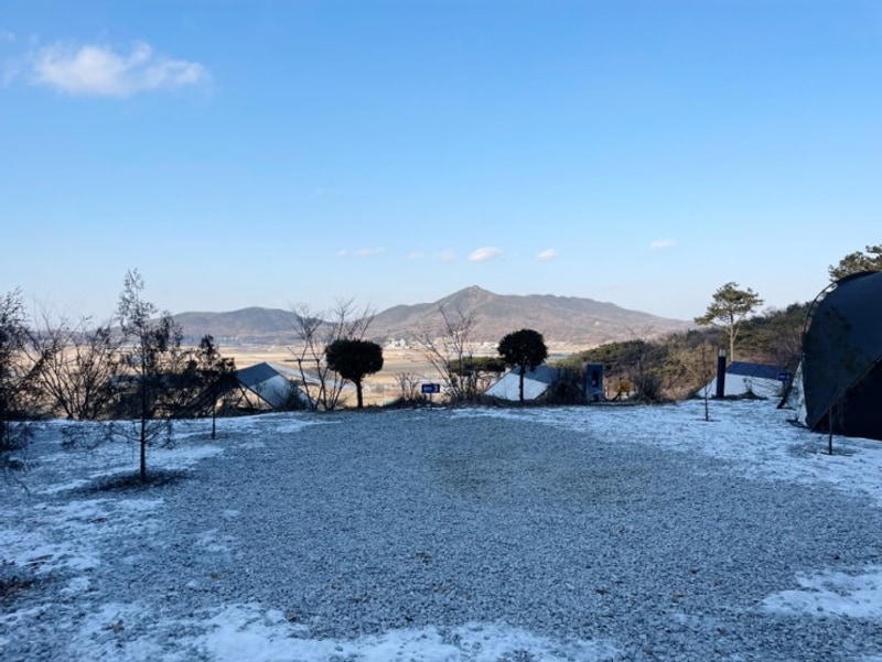 강화 뻥 뚫린 뷰 캠핑장 논뷰