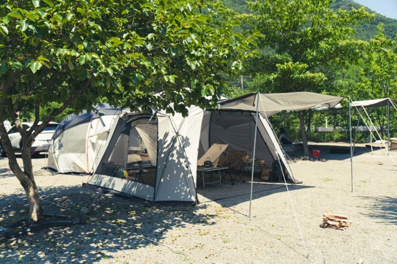 강원도 양양 계곡 캠핑장 B2 골짜구니캠핑장