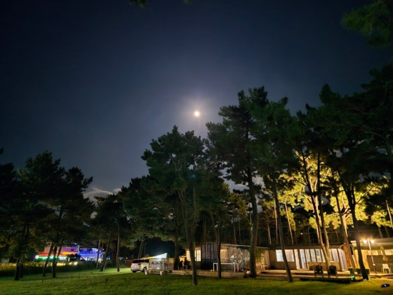 [캠핑] ️ 전북 고창 구시포 노을캠핑장 후기｜노을에 반하고...