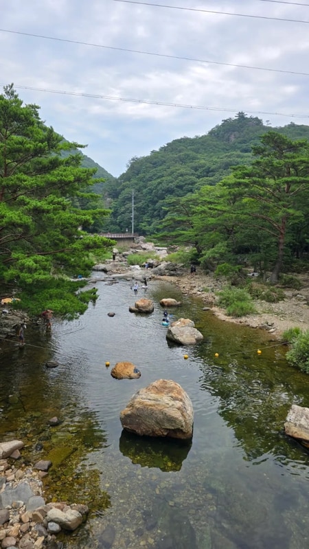 좋은 진안 운일암반일암 계곡, 국민여가 캠핑장, 운일암반일암...