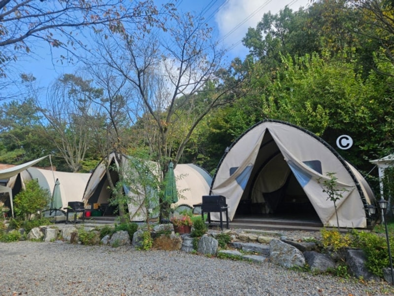 서울 은평 당일치기 바베큐 글램핑 "북한산 둘레캠프"