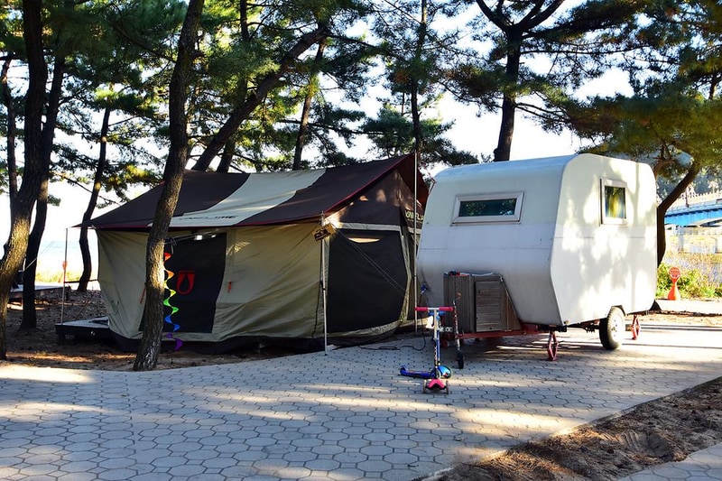 영덕 고래불 국민 야영장 시설 사진 3