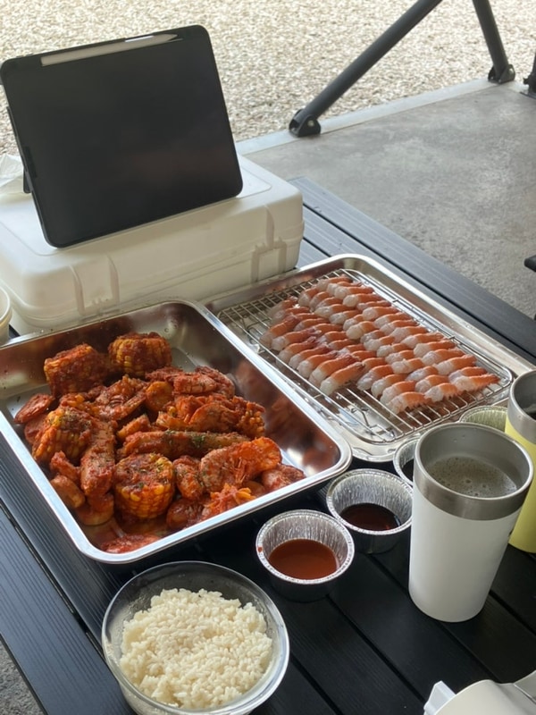 포천글램핑 호랑이캠핑 한탄강점 스탠다드 후기