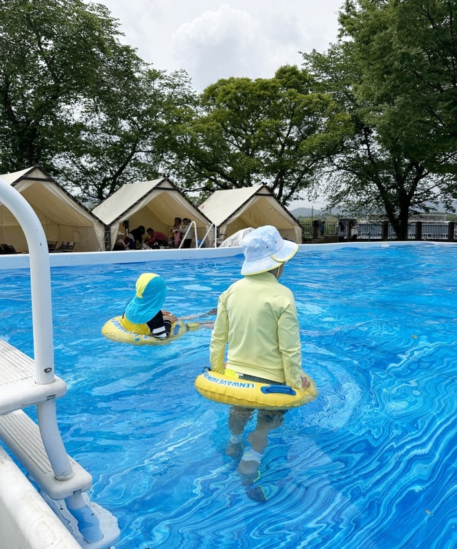 함안 강주학교캠프 비오는날 물놀이