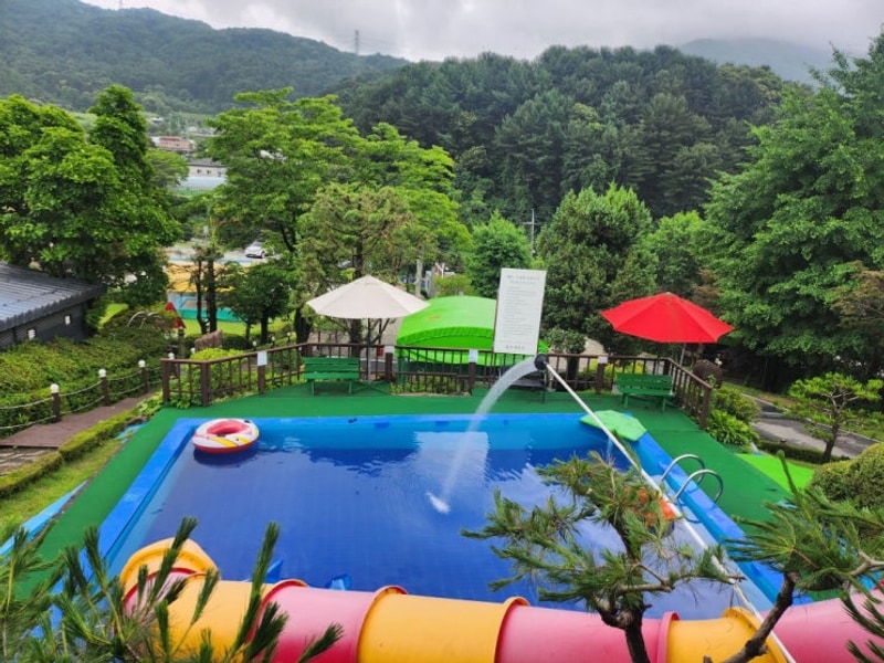 고기굽고 수영하고 힐링 제대로-동두천 '벨라캠핑장'