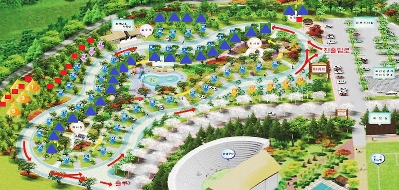 괴강국민여가캠핑장 시설 사진 1