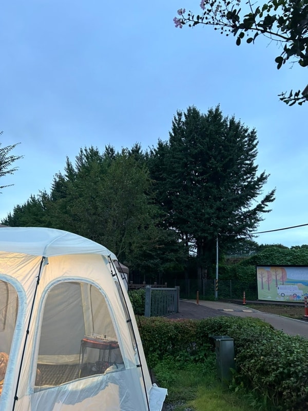 구리토평가족캠핑장 - 불멍의 계절!