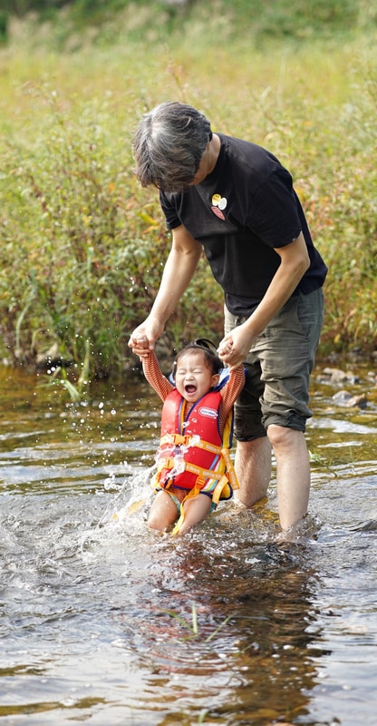보은캠핑장 휴힐링 밥먹고 산책하기