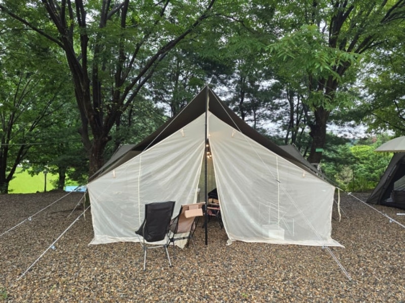 숲멍 호수뷰 다 갖춘 캠프여주에서 동창모임까지 완벽캠핑