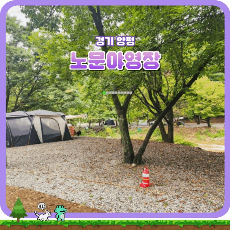 서울 근교 경기도 계곡 캠핑장 양평 계곡 노문야영장 취사...