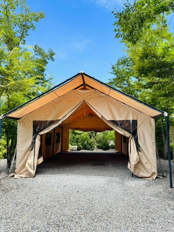 시원하게, 계곡과 수영장이 있는 제천 ‘백운썬밸리캠핑장‘