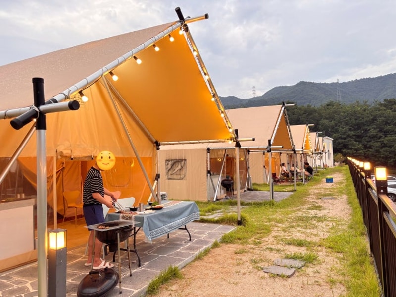 칠곡 왜관 글램핑 왜관 하이스트 글램핑장 솔직후기