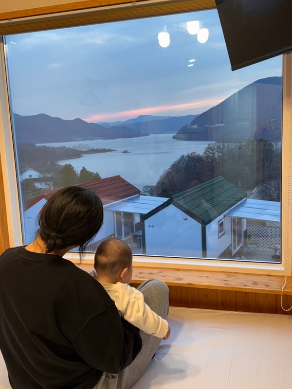 제천 청풍호 글램핑 위고고 제천점 /5개월 아기와 첫 여행