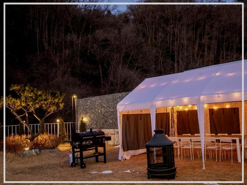 양평 풀빌라에서 아리아글램핑의 매력을 느껴보세요!