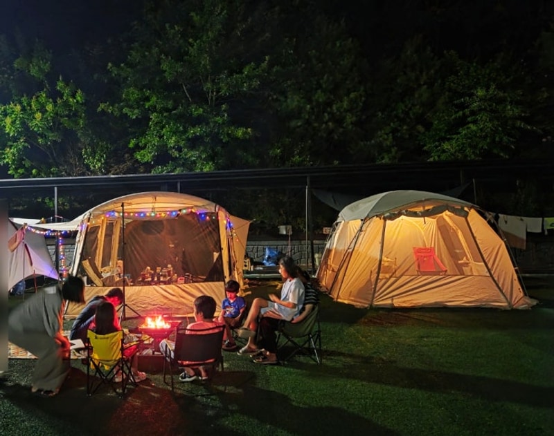 아이와 함께 가기 좋은 홍천 예담숲 캠핑장