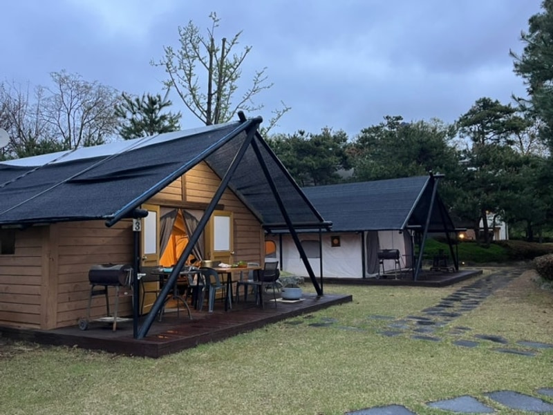 서울 외곽 가볼만한곳 양평 스톤힐 글램핑 캠핑 펜션 방문...