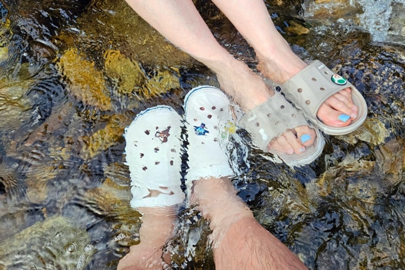 [277] 학천야영장에 왔는데 계곡을 못가네..