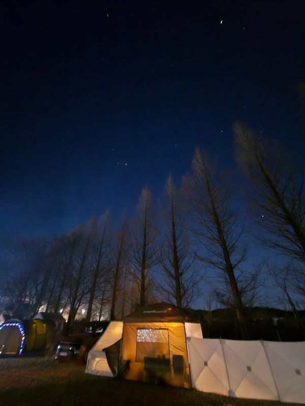 파주 해브펀 캠핑어라운드 캠핑장 베이커리카페도 있고 방방도...