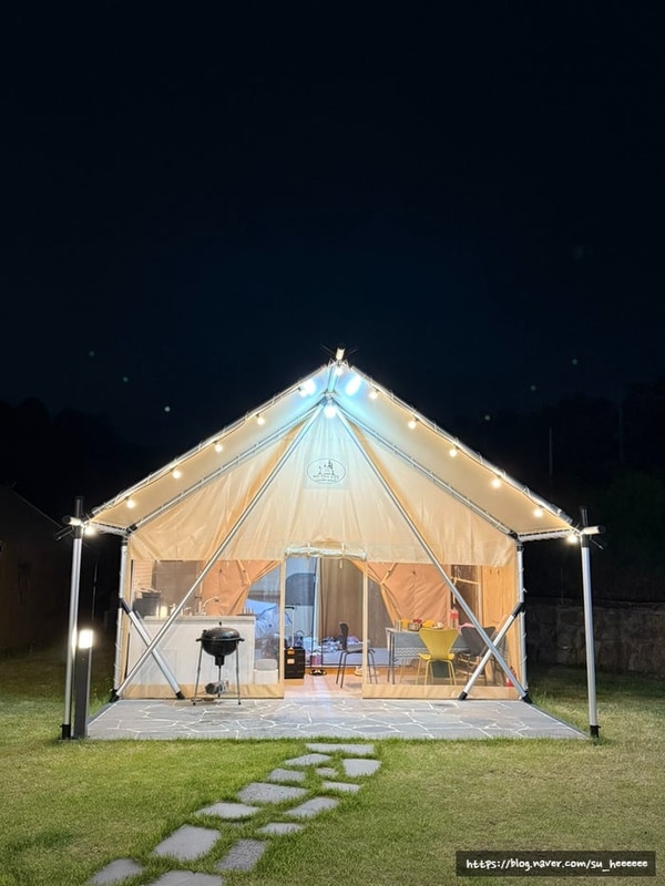 대구근교캠핑장 칠곡 왜관 힐포레 글램핑