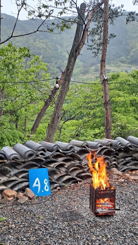 영천 보현산 천문대 근처 별무리 캠핑장 A8 사이트 솔직 후기!...