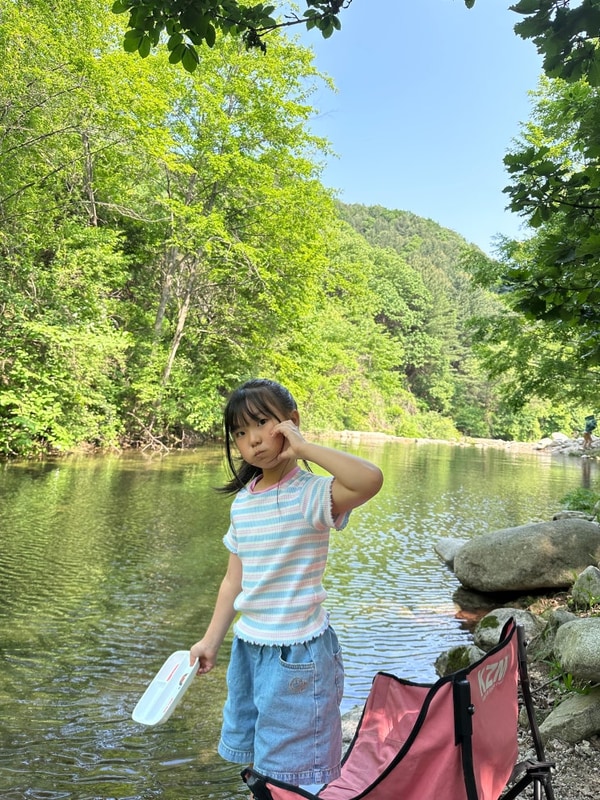 아이와 가기좋은 포천계곡캠핑장 B5사이트 이용후기