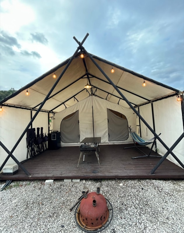 [호랑이캠핑 포천 산정호수점 후기] 서울 근교 가족 글램핑장 추천