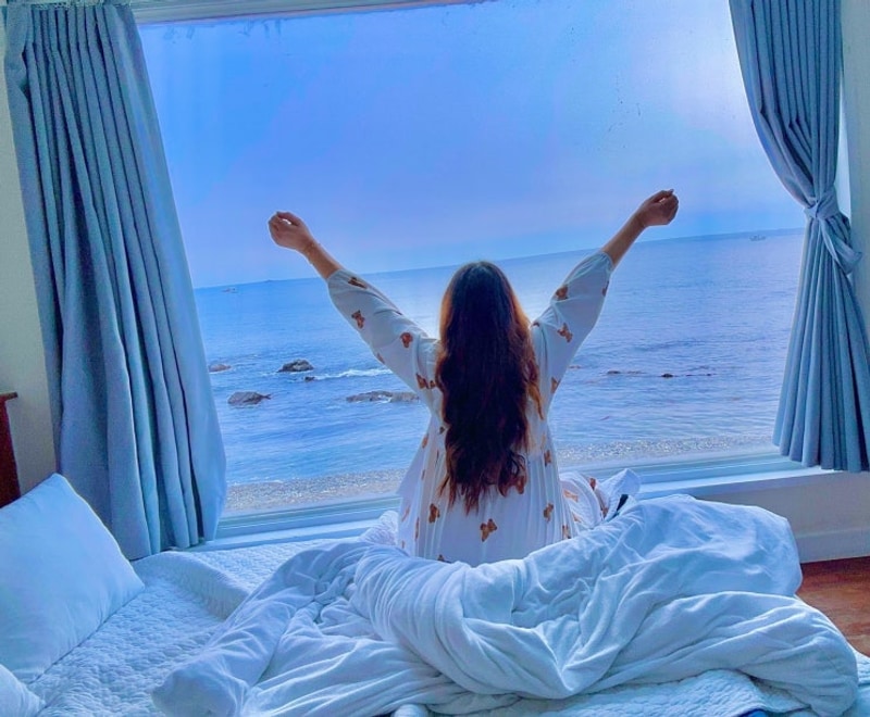 포항 오션뷰 감성숙소 블루밍카라반 솔직후기