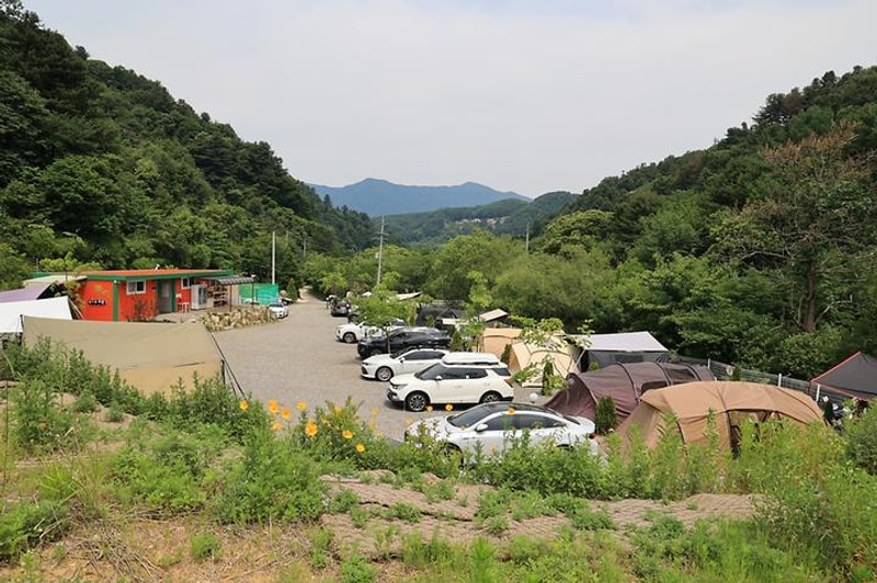 명달 야영장 대표 사진