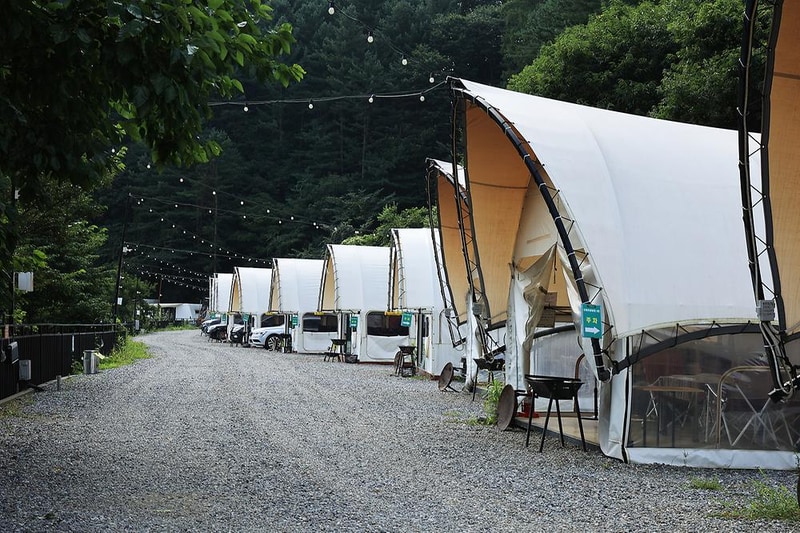 가평 네잎클로버 카라반 글램핑 시설 사진 14