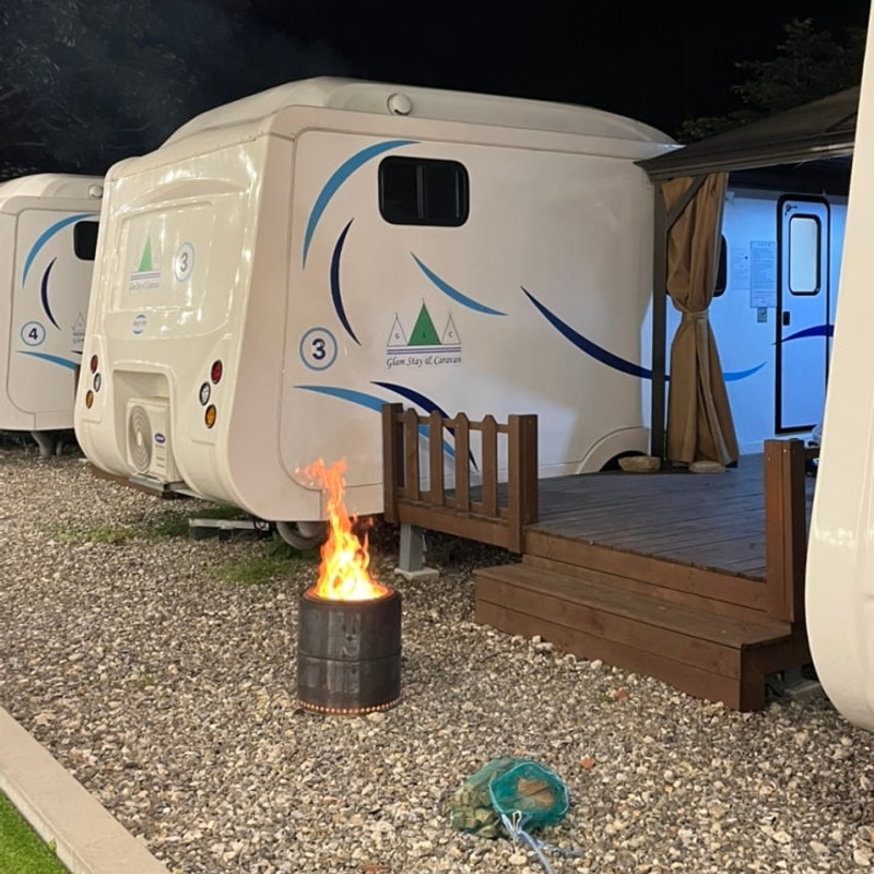 있는 가평카라반 추천, 가평 글램스테이 글램핑 카라반