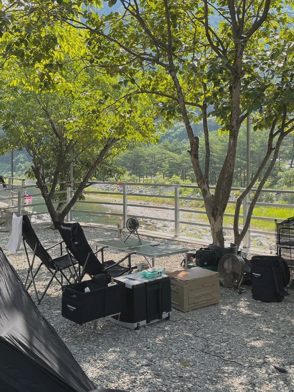 아기랑 강원도 계곡 캠핑장 추천: 양양 해담구룡령야영장 C7...