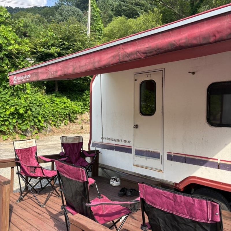 가평글램핑 가평글램핑 도보... 가평명지산카라반글램핑