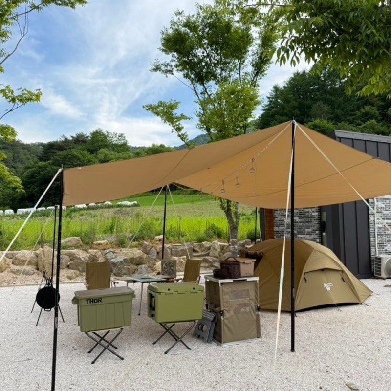 [캠핑일기] 여름의 시작, 영월 캠블리캠핑장에서