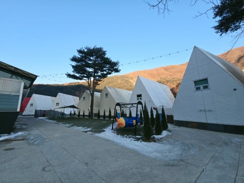 가평 아이섬 풀 글램핑 반려견 동반 가능하고 온수풀이 있는 숙소