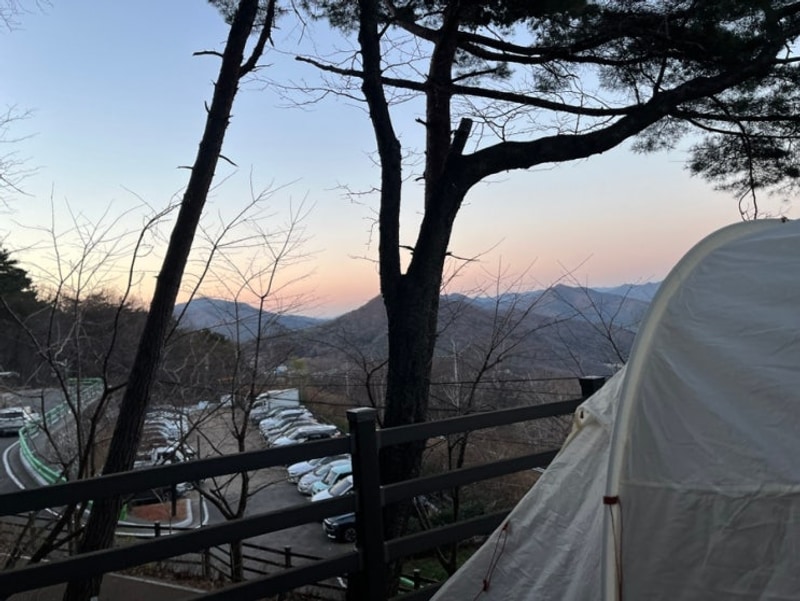 부산근교 김해캠핑장 신어산자연숲캠핑장 산7동 노르디스크...