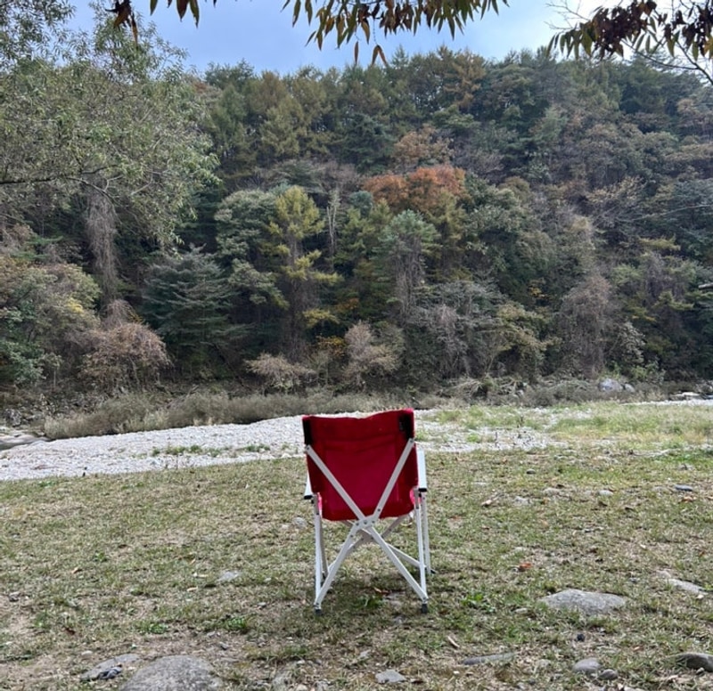 가을의 여유와 여름이 기다려지는 가평 “우리들 캠핑장”