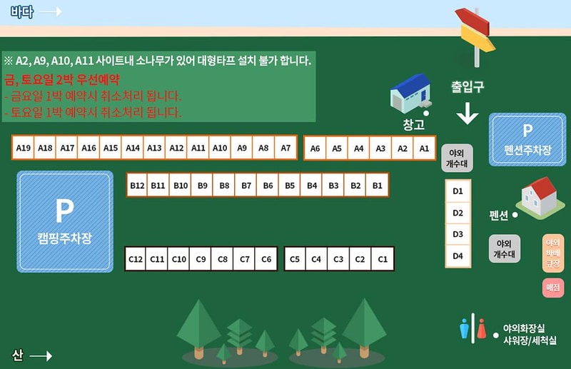 대부도나라캠핑장 시설 사진 19