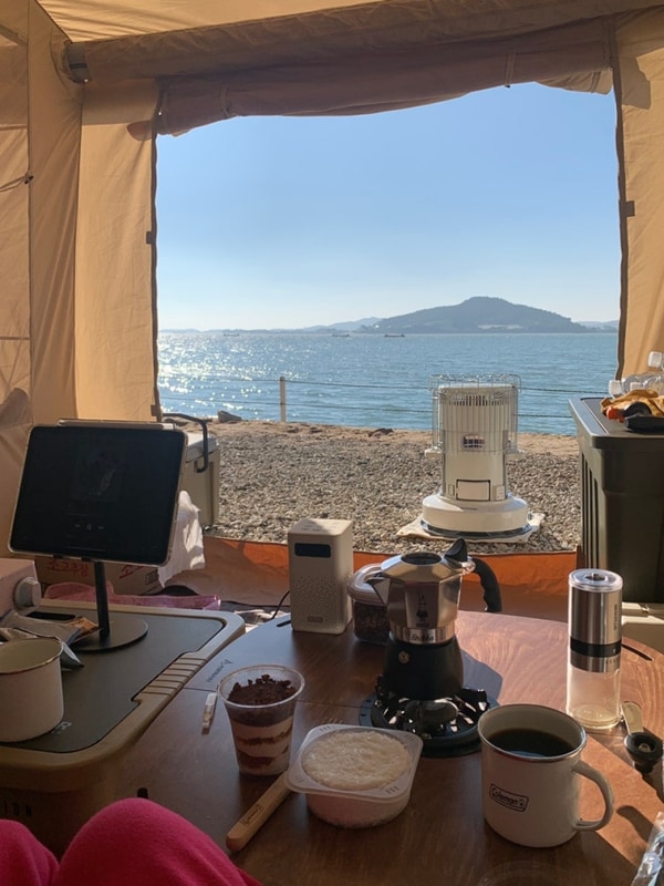 [#6 무안 홀통 183 캠핑장] 일출 일몰 끝장,,,,